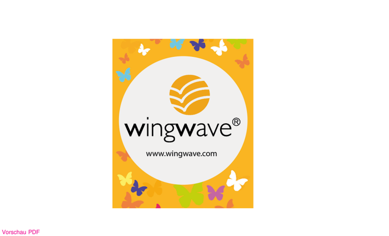 Vegane wingwave-Gummibärchen (10  Tütchen)