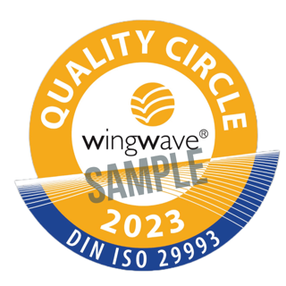 wingwave quality circle - only for Croatia/ Bosnia and Herzegovina/ Serbia/ North Macedonia