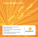 CD Cover wingwave happy walk : Bewusst fröhliches Gehen intensiviert unsere Wahrnehmung für positives.Titel: happy wingwave walk, happy dream, slim walk